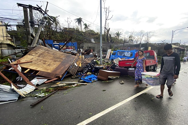 Siêu bão Rai đổ bộ hồi giữa tuần gây thiệt hại đáng kể ở Philippines.