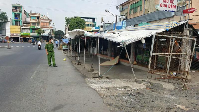 Đến đầu giờ chiều cùng ngày, hiện trường đã được lực lượng chức năng xử lý xong. Ảnh: HT