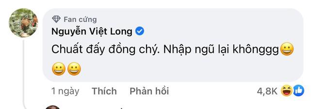 Đã lâu lắm rồi Mũi trưởng Long mới đi "bình luận dạo" dưới bài đăng của Hậu Hoàng, nào ngờ vẫn nhận về lượt tương tác cực "khủng".