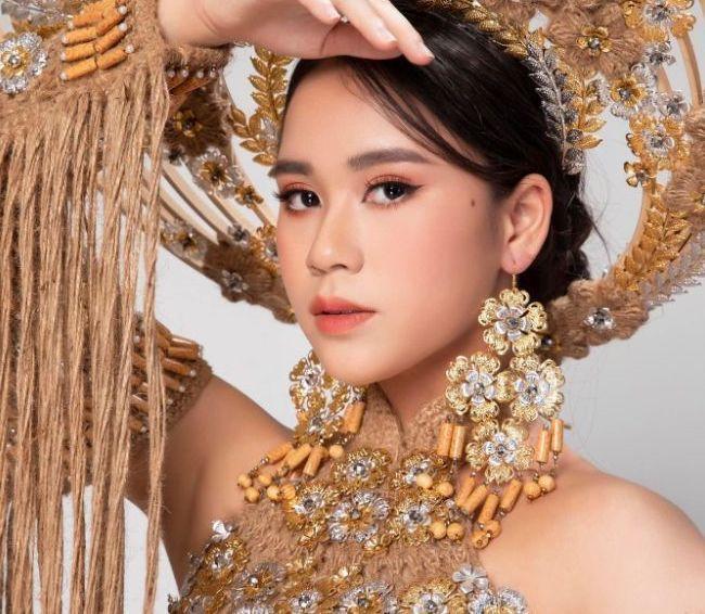 Vũ Huyền Diệu đoạt giải Nhất thời trang, vào thẳng chung kết Miss Eco Teen International - 1