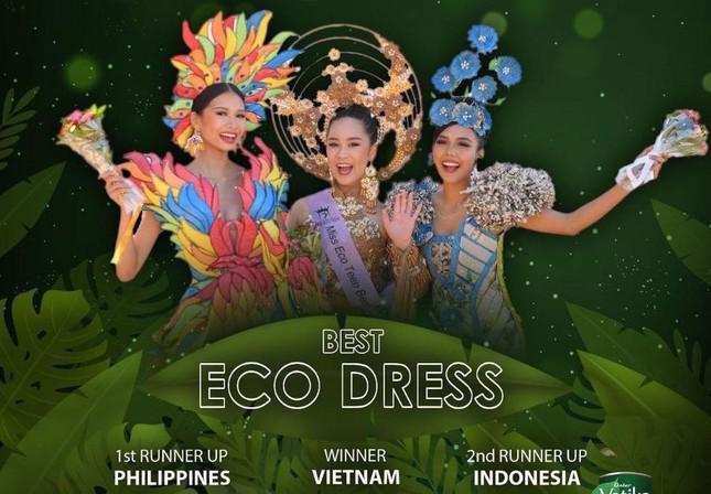 Bộ trang phục đã đem chiến thắng cho Miss Teen Eco Việt Nam Vũ Huyền Diệu