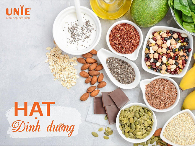 Các loại hạt dinh dưỡng tự nhiên