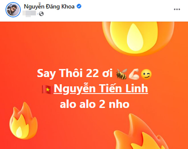 Tiến Linh được sao Việt gọi tên sau khi ghi 2 bàn giúp tuyển VN thắng Campuchia 4-0