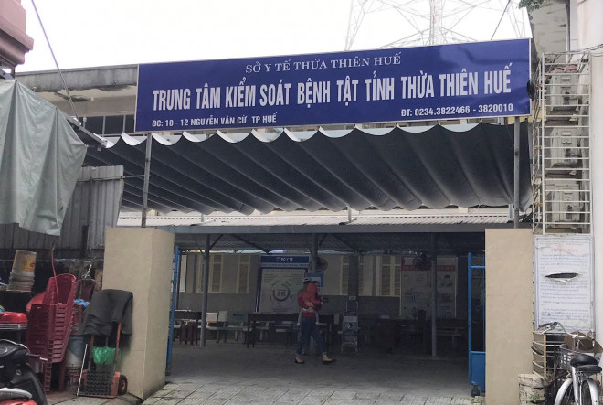 Trụ sở CDC tỉnh Thừa Thiên - Huế