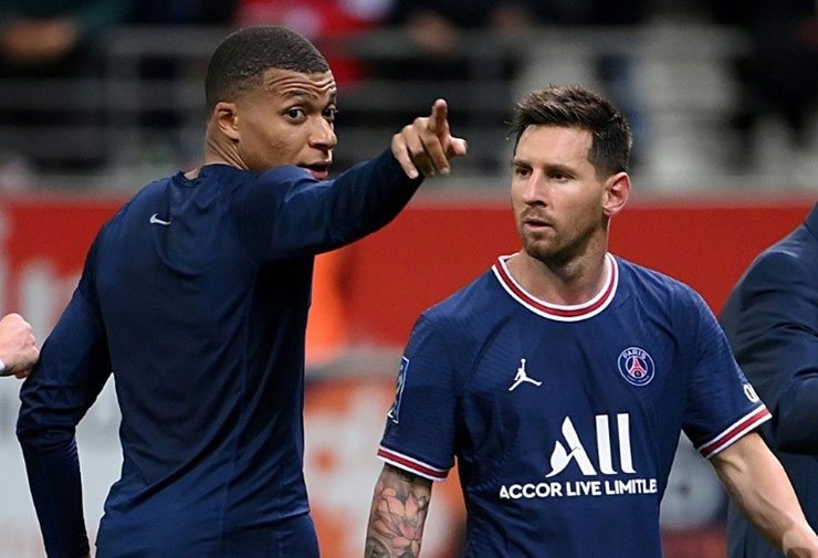 Mbappe và Messi vẫn chưa có nhiều sự ăn ý trên hàng công đội bóng nhà giàu nước Pháp mùa này