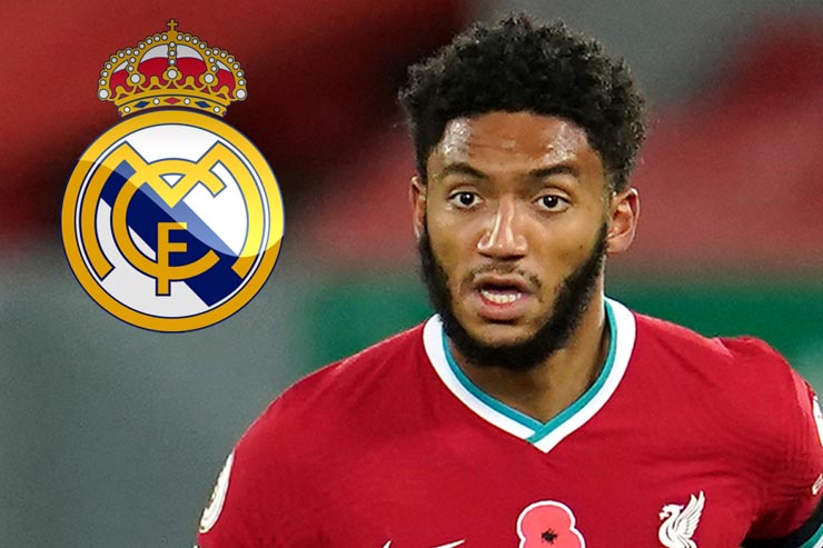 Joe Gomez nằm trong tầm ngắm của Real Madrid