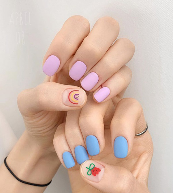 Loạt nail xinh xắn cho nàng móng tay ngắn tha hồ điệu - 9