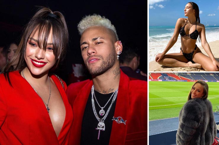 Neymar từng có thời gian hẹn hò cùng nữ diễn viên xinh đẹp Katerina Safarova