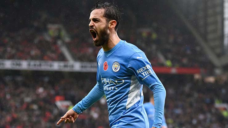 Bernardo Silva nhiều khả năng sẽ đoạt giải Cầu thủ xuất sắc nhất mùa nếu Man City vô địch