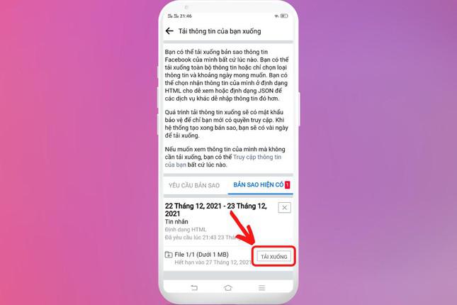 Cách khôi phục tin nhắn đã xóa trên Messenger Facebook, bạn đã biết chưa? - 5