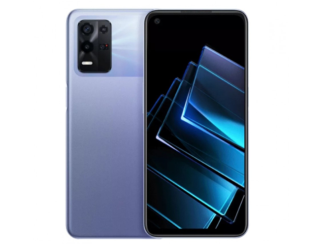 Oppo K9x phiên bản màu Bạc tím.