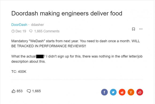 &#34;Siêu kỳ lân&#34; giao đồ ăn DoorDash yêu cầu cả kỹ sư làm shipper - 1