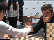 Thể thao - Chấn động &quot;Vua cờ&quot; Carlsen &quot;mất ngai vàng&quot; vì thua kỳ thủ mới 17 tuổi