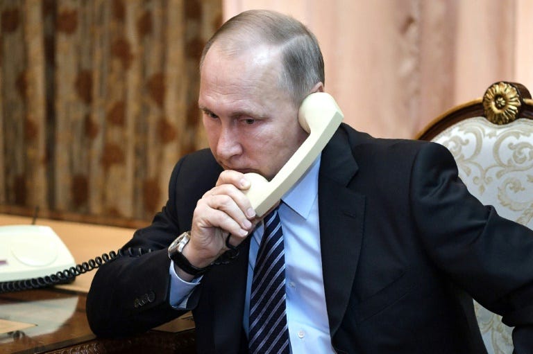 Ông Putin đã yêu cầu điện đàm với Tổng thống Mỹ Joe Biden.