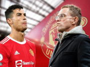 Bóng đá - MU lục đục: Báo Anh tố Ronaldo và HLV Rangnick là nguyên nhân gây bất ổn