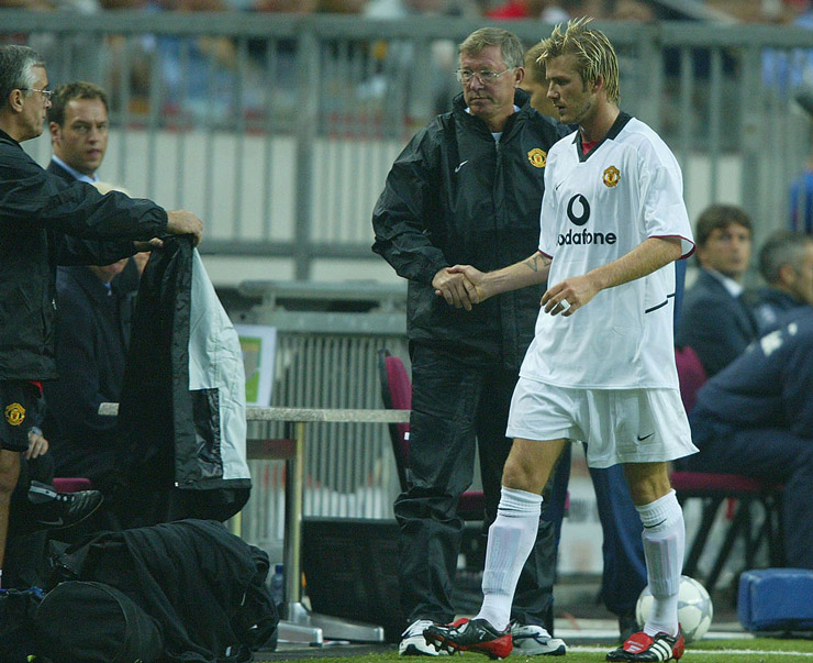 Sir Alex Ferguson từng có kỷ niệm không êm đềm với cậu học trò cưng, David Beckham