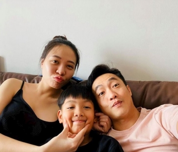 Đàm Thu Trang có mối quan hệ tốt đẹp với con riêng của chồng