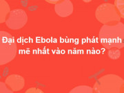 Giáo dục - du học - Tạm biệt năm cũ với bộ câu đố thách thức hiểu biết của mọi người