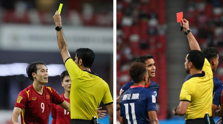 Việt Nam, Singapore"méo mặt" vì trọng tài ở AFF Cup