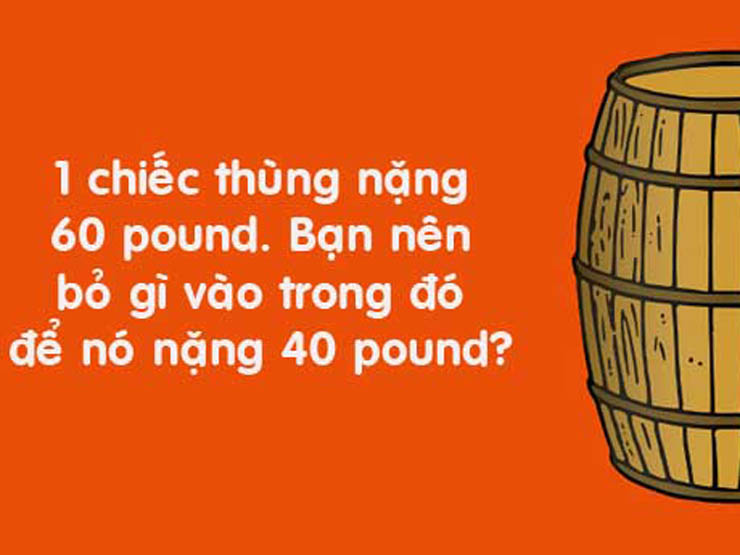 80% dân số không giải được những bài quiz này