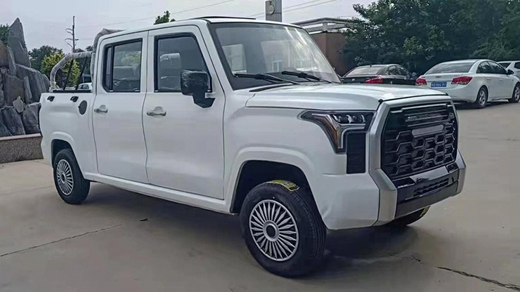 Thảm hại xe bán tải Trung Quốc nhái kiểu Toyota Tundra thế hệ mới - 3