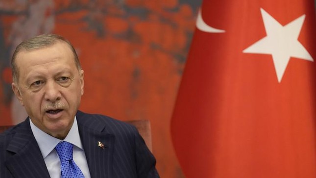 Tổng thống Recep Tayyip Erdogan. Ảnh: AP