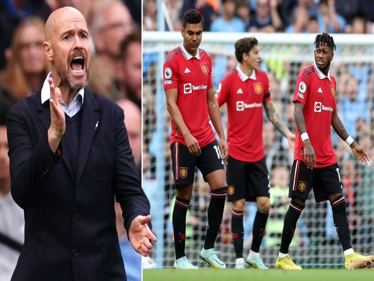 MU thua thảm derby Manchester: Ten Hag ”ảo tưởng”, 3 sai lầm chiến thuật tai hại