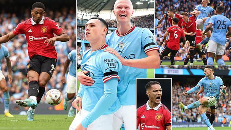 MU đã có hiệp 2 đáng khen nhưng vẫn phải chịu "phơi áo" 3-6 trước Man City trên sân Etihad