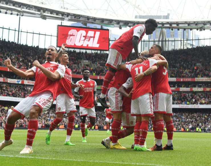 Arsenal thắng Tottenham 3-1 để tiếp tục dẫn đầu bảng giải Ngoại hạng Anh trước áp lực lớn từ phía Man City