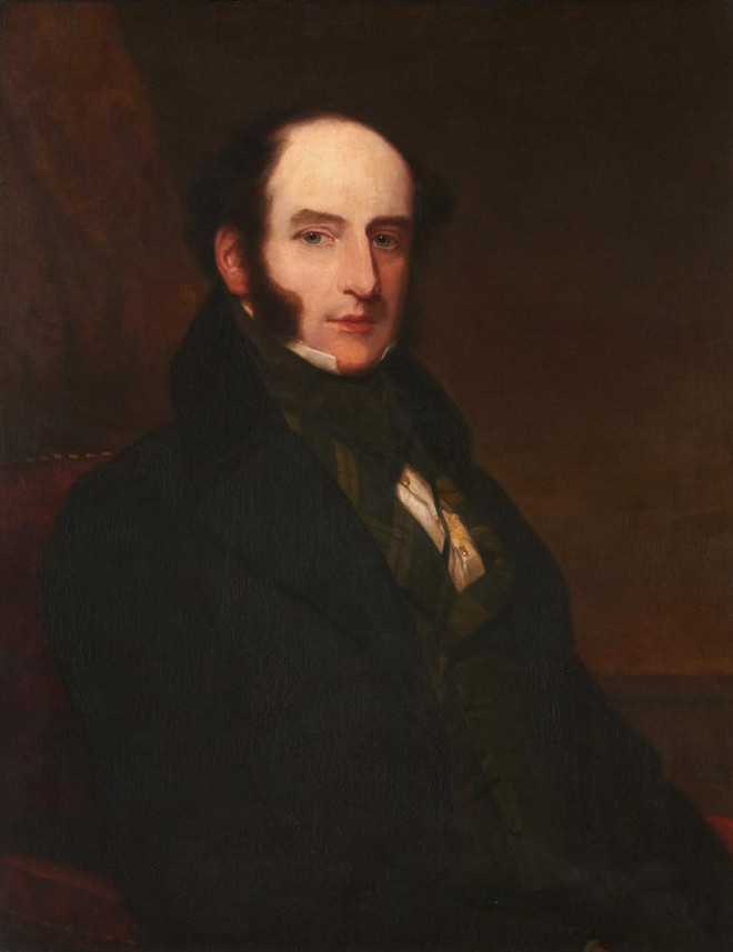 Chân dung Robert Liston (1794 - 1847), bác sĩ phẫu thuật người Scotland.