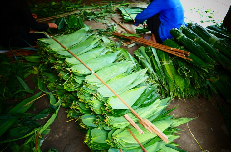 Lá tre có giá lên tới 350 nghìn đồng/kg.