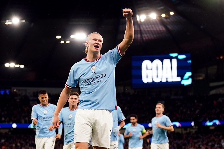 Haaland&nbsp;ghi bàn cho Man City "như cơm bữa"