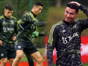 Bóng đá - Ronaldo &quot;xỏ háng&quot; hậu vệ số 1 MU gây sốt, chờ xé lưới đội vô danh ở cúp châu Âu