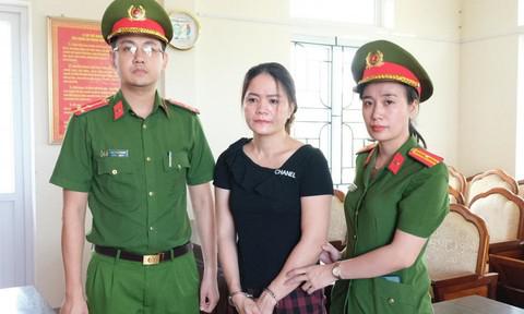 Nguyễn Thị Oanh bị bắt giữ về tội lừa đảo chiếm đoạt tài sản