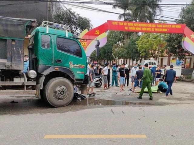 Nam sinh tử vong thương tâm sau va chạm với xe tải