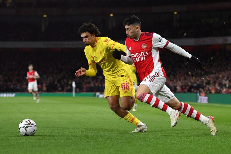 Đại chiến với Liverpool có thể khiến Arsenal mất ngôi đầu