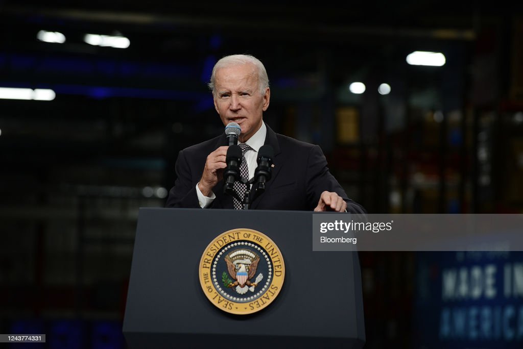 Tổng thống Mỹ Joe Biden phát biểu tại một buổi gây quỹ của đảng Dân chủ ngày 6/10. Ảnh: Getty