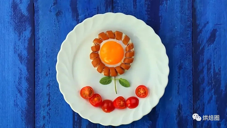 4 cute sausage decoration styles that make meals extremely attractive - 12