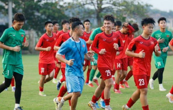 U17 Việt Nam sẵn sàng cho trận gặp U17 Thái Lan