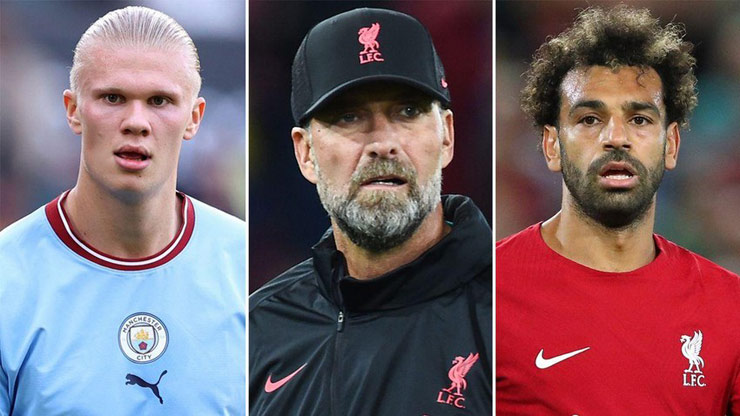 HLV Jurgen Klopp thừa nhận hiện tại Erling Haaland xuất sắc hơn Mohamed Salah