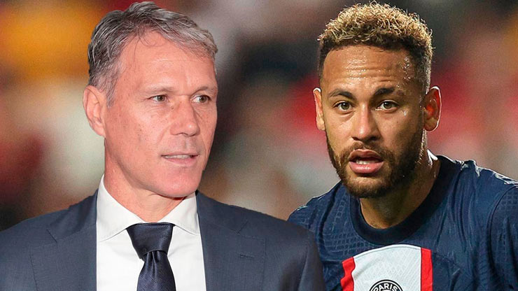 Cựu danh thủ Hà Lan Marco Van Basten chê Neymar tính trẻ con và hay ăn vạ