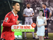 Bóng đá - MU bán Ronaldo giá &quot;hời&quot; vào tháng 1, Real đón tin vui trước Siêu kinh điển (Clip Tin nóng bóng đá 24h)