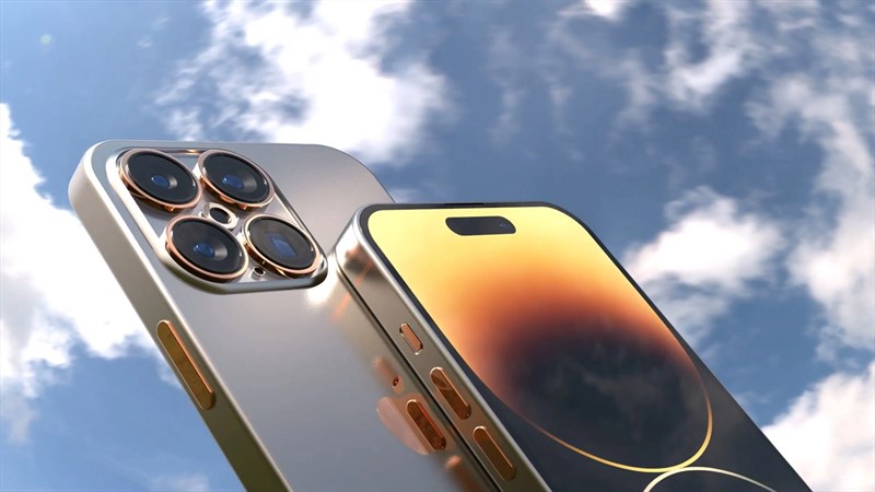 Ảnh concept iPhone 15 Pro.