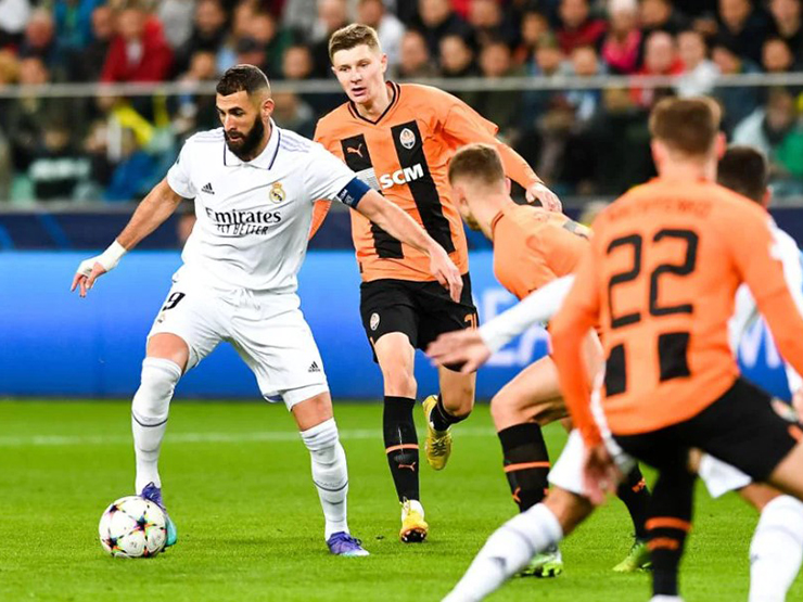 Video bóng đá Shakhtar Donetsk - Real Madrid: Bùng nổ hiệp 2, vỡ òa phút 90+5 (Cúp C1 - Champions League)