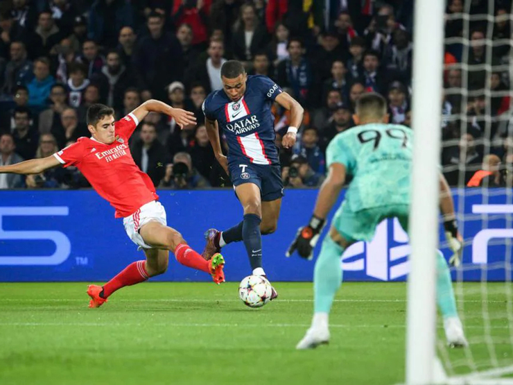 Video bóng đá PSG - Benfica: Mbappe mở điểm, nỗi nhớ Messi (Cúp C1 - Champions League)