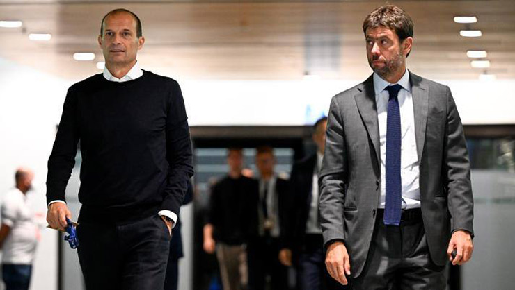 Tương lai của HLV Max Allegri ở Juventus vẫn tạm thời được Chủ tịch Andrea Agnelli đảm bảo