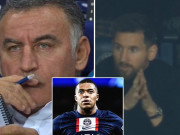 Bóng đá - Mbappe ghi bàn sau tin đồn nổi loạn: Messi không ăn mừng, HLV PSG hành động lạ