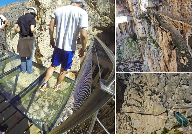 14. Trải nghiệm đi trên Caminito del Rey rất đáng sợ dành cho những ai sợ độ cao.
