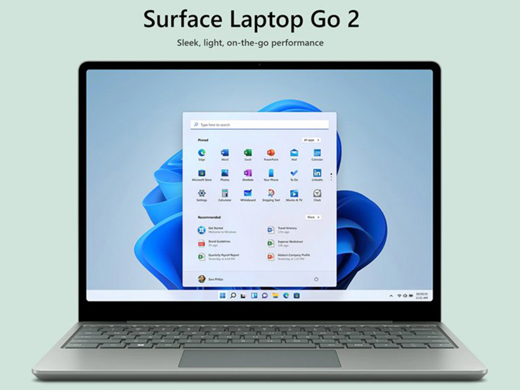 Microsoft trình làng Surface Laptop Go 2, giá chưa tới 14 triệu
