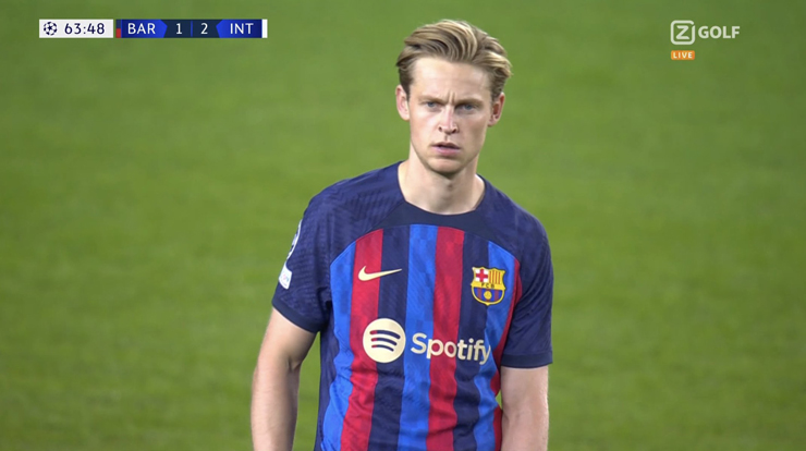 De Jong vừa cán mốc 150 trận cho Barcelona&nbsp;